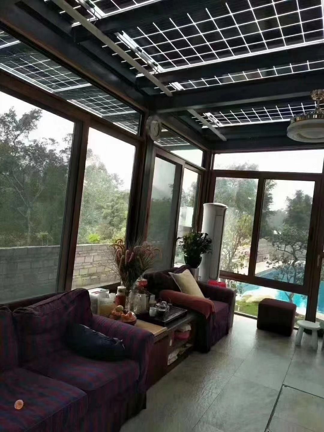 清远20kw+15kwh智能AI别墅太阳能发电系统